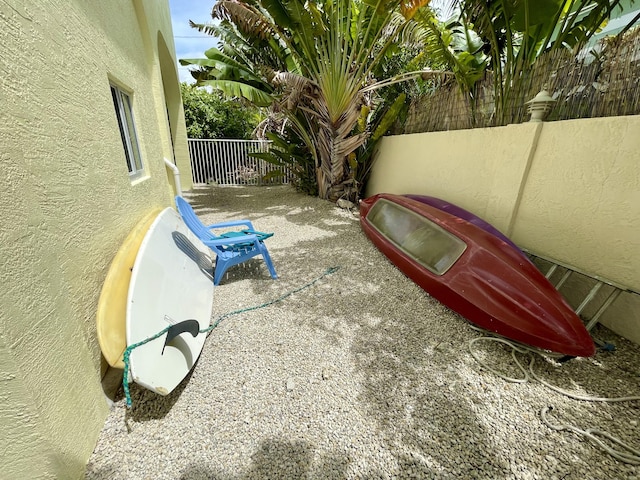 1165 Lagoon Dr, Summerland, FL 33042 - view of patio featuring fence