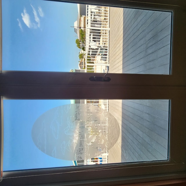 view of room details