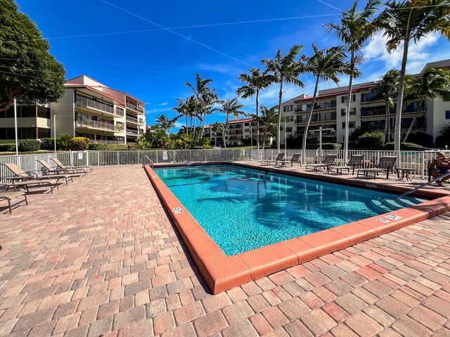 view of pool