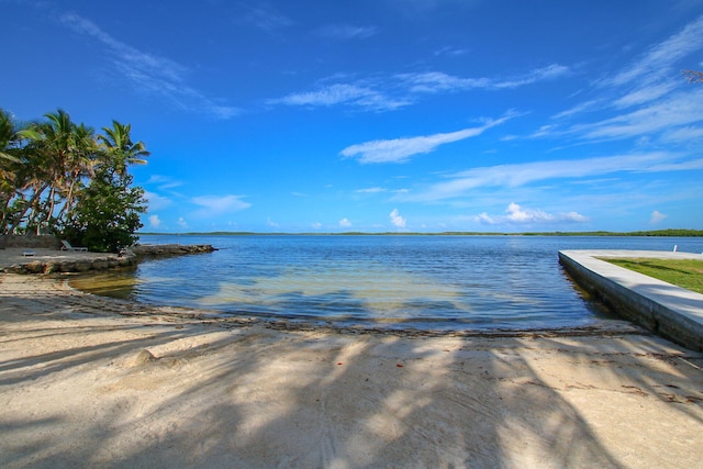 property view of water