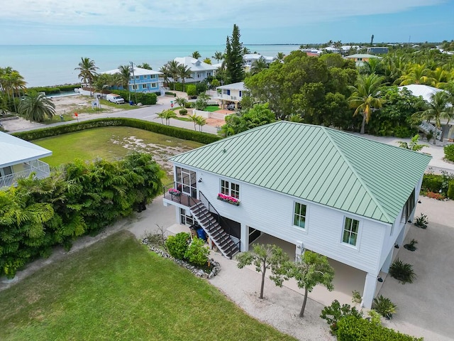 261 W Seaview Dr, Duck, FL 33050 - drone / aerial view of a nearby body of water