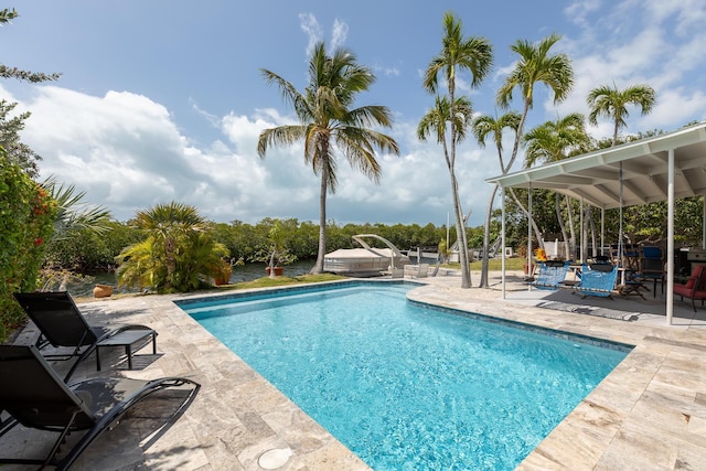 3608 Sunrise Dr, Key West, FL 33040 - pool featuring a patio
