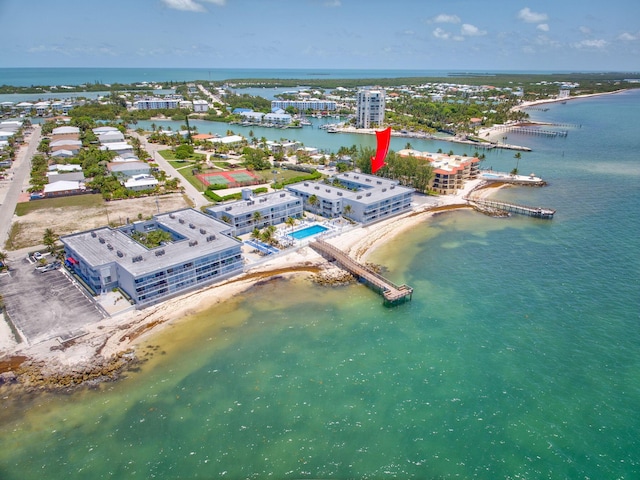 201 E Ocean Dr Unit 211, Key Colony, FL 33051 - bird's eye view of a nearby body of water