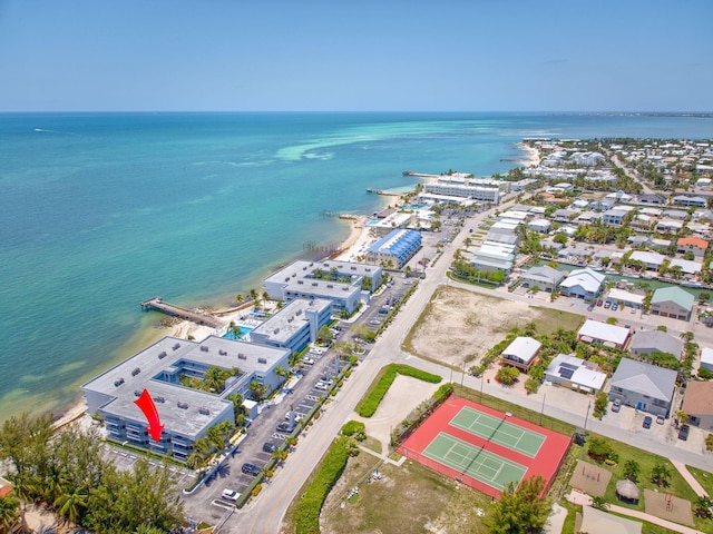 201 E Ocean Dr Unit 211, Key Colony, FL 33051 - drone / aerial view of a nearby body of water