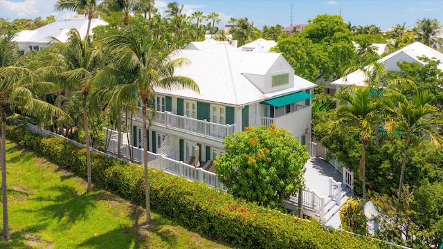 413 Emma St Unit A, Key West, FL 33040 - view from above of property