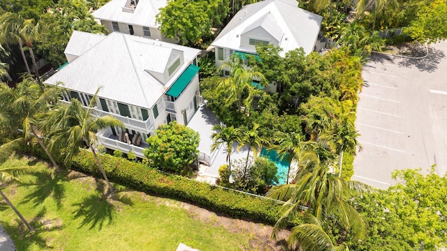 413 Emma St Unit A, Key West, FL 33040 - aerial view of property and surrounding area featuring a pool area