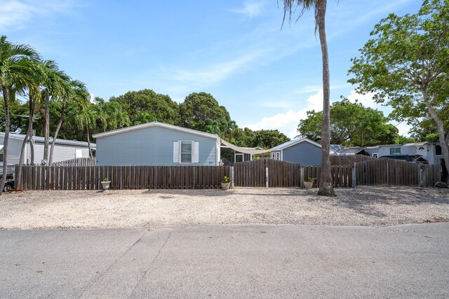 view of side of property