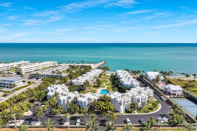 601 W Ocean Dr Unit 411C, Key Colony, FL 33051 - drone / aerial view of a large body of water