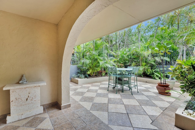 view of patio / terrace