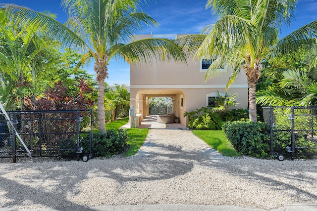 view of front of house