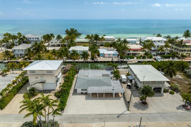 159 Iroquois Dr, Islamorada, FL 33036 - birds eye view of property featuring a water view