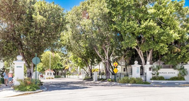 212 Southard St, Key West, FL 33040 - view of asphalt street featuring traffic signs and curbs