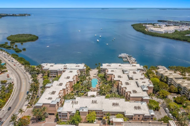 3841 N Roosevelt Blvd Unit 222, Key West, FL 33040 - aerial view featuring a water view