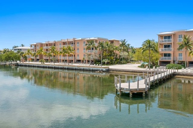 3841 N Roosevelt Blvd Unit 222, Key West, FL 33040 - view of dock featuring a water view