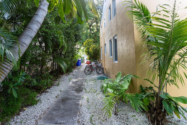 view of side of property