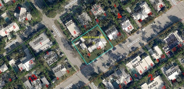 1005-1009 Flagler Ave, Key West, FL 33040 - map location