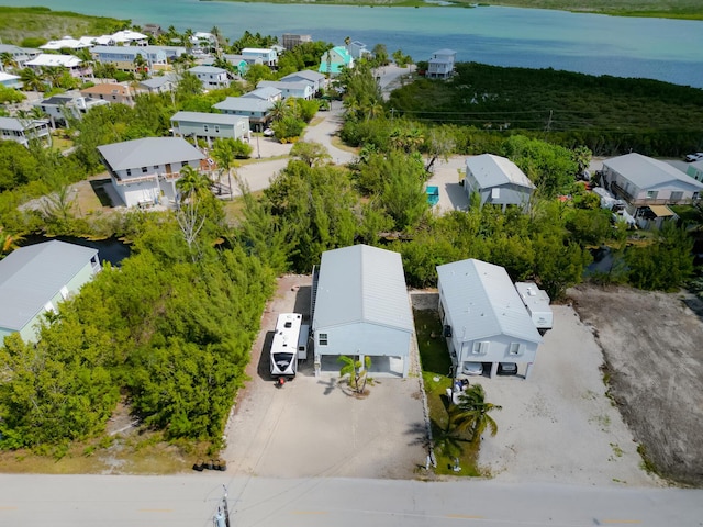 27163 Mariposa Rd, Ramrod, FL 33042 - bird's eye view featuring a water view and a residential view
