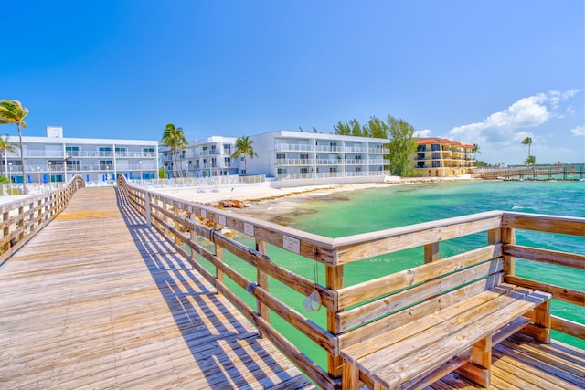 201 E Ocean Dr Unit 110, Key Colony, FL 33051 - view of dock