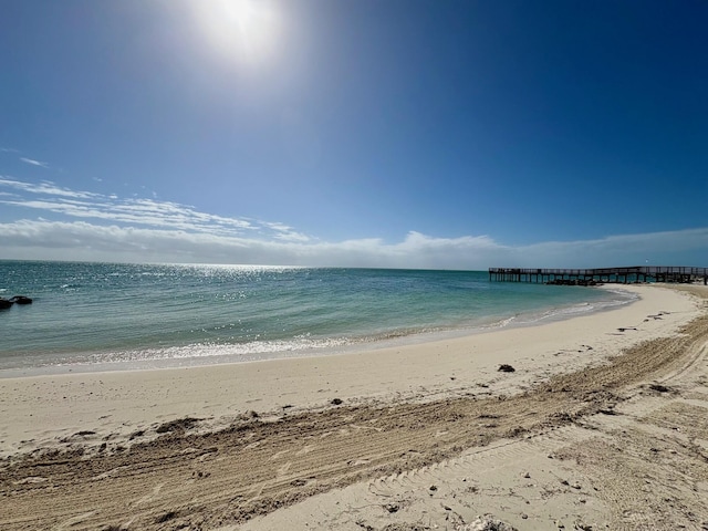 201 E Ocean Dr Unit 110, Key Colony, FL 33051 - water view featuring nearby beach