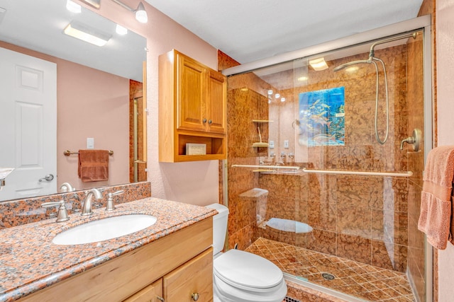 201 E Ocean Dr Unit 110, Key Colony, FL 33051 - full bath featuring vanity and a stall shower
