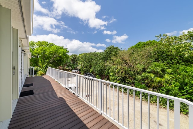7 125th St, Gulf, Marathon, FL 33050 - view of wooden terrace
