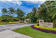 community sign with driveway