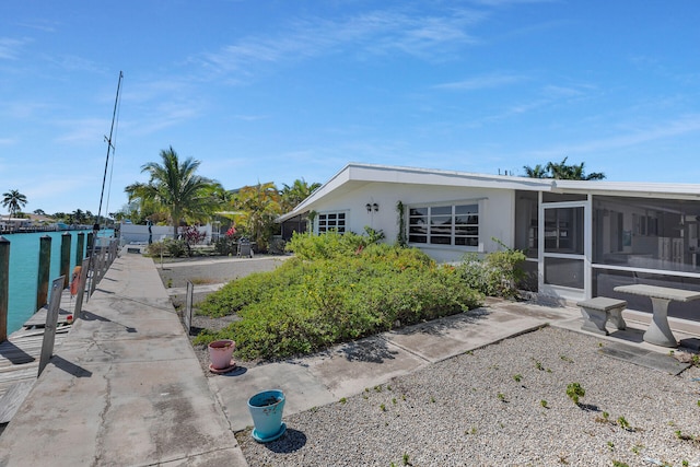 460470 11th St, Key Colony, FL 33051 - exterior space featuring a sunroom