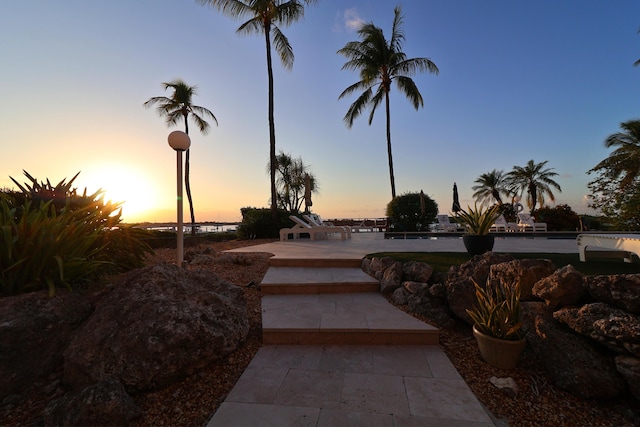 view of patio