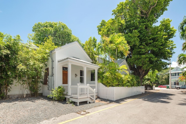 400 Aronovitz Ln, Key West, FL 33040 - view of front of house featuring covered porch