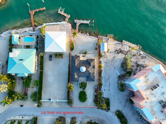 23 S Kyle Way, Marathon, FL 33050 - drone / aerial view with a water view