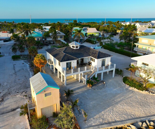 23 S Kyle Way, Marathon, FL 33050 - birds eye view of property with a water view