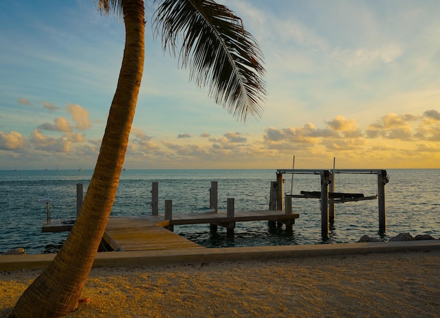 23 S Kyle Way, Marathon, FL 33050 - dock area with a water view