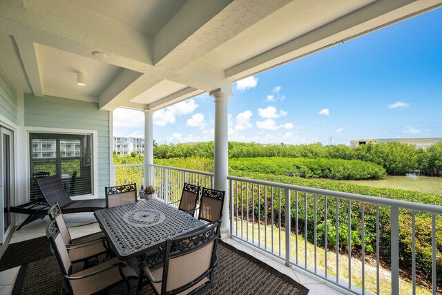 5960 Peninsular Ave Unit 101, Stock Island, FL 33040 - view of balcony