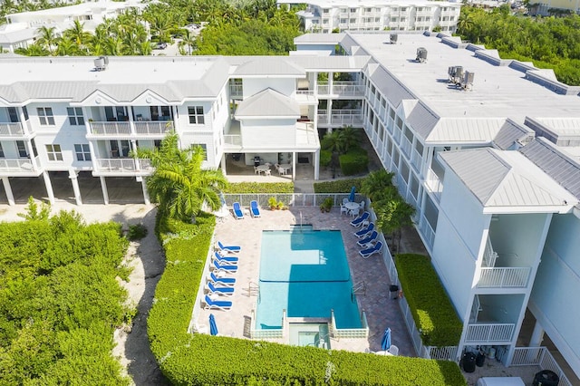 5960 Peninsular Ave Unit 101, Stock Island, FL 33040 - aerial view of a pool