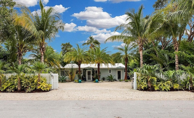 view of front of house