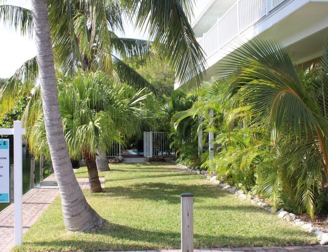 view of yard