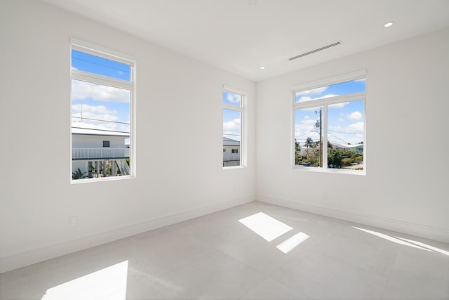 view of empty room