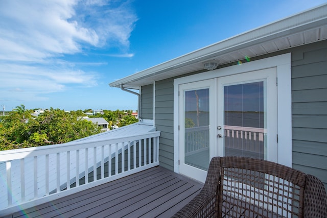 view of deck