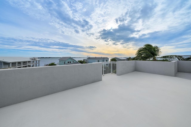 108 N Bounty Ln, Key Largo, FL 33037 - view of patio with a water view