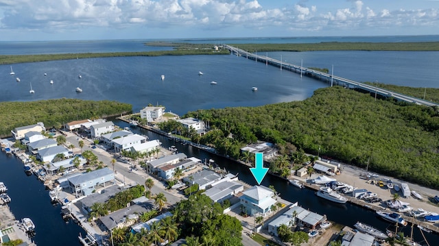 415 Big Pine Rd, Key Largo, FL 33037 - aerial view of property's location featuring a nearby body of water