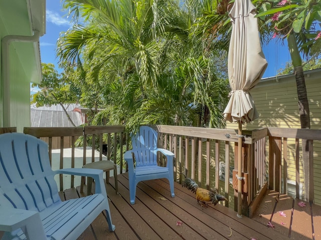 846 Olivia St, Key West, FL 33040 - view of deck
