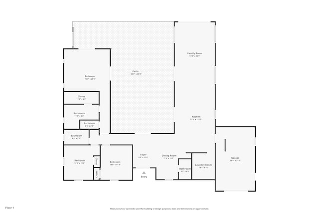 120 S Coco Plum Rd, Key Largo, FL 33037 - view of floor plan / room layout