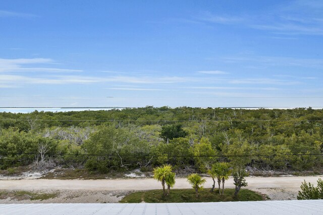 view of nature with a wooded view