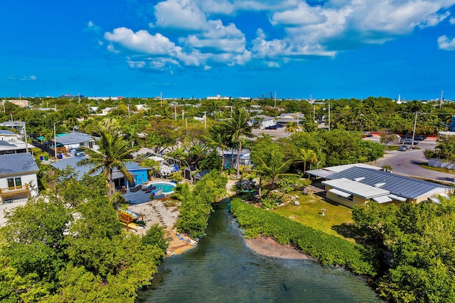 1513 5th St, Key West, FL 33040 - aerial perspective of suburban area with a large body of water
