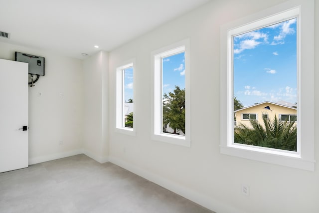 view of empty room