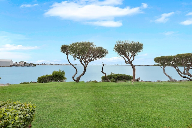 view of water feature