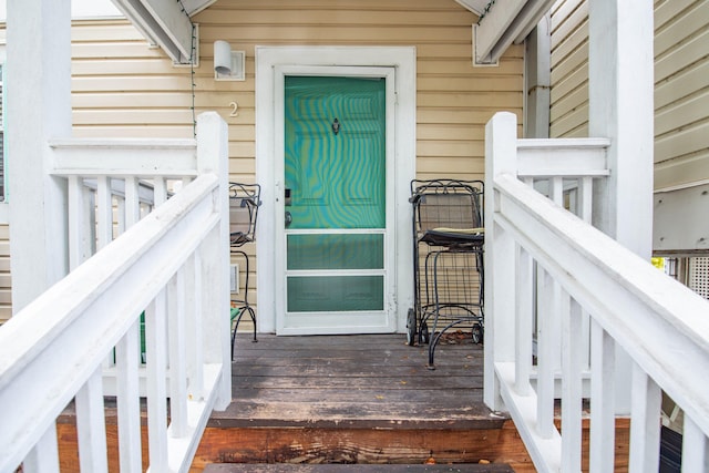 view of property entrance