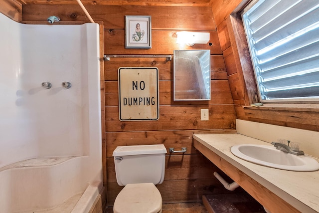 794 Narragansett Ln, Key Largo, FL 33037 - bathroom with wood walls and vanity