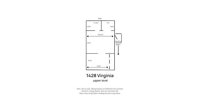 1428 Virginia St, Key West, FL 33040 - view of property floor plan