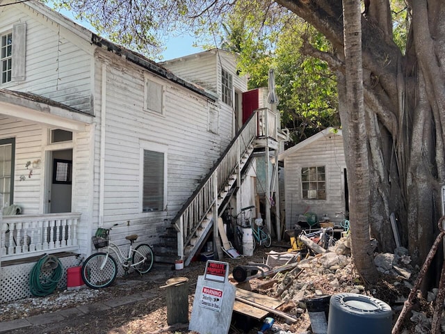 1428 Virginia St, Key West, FL 33040 - view of home's exterior with stairs